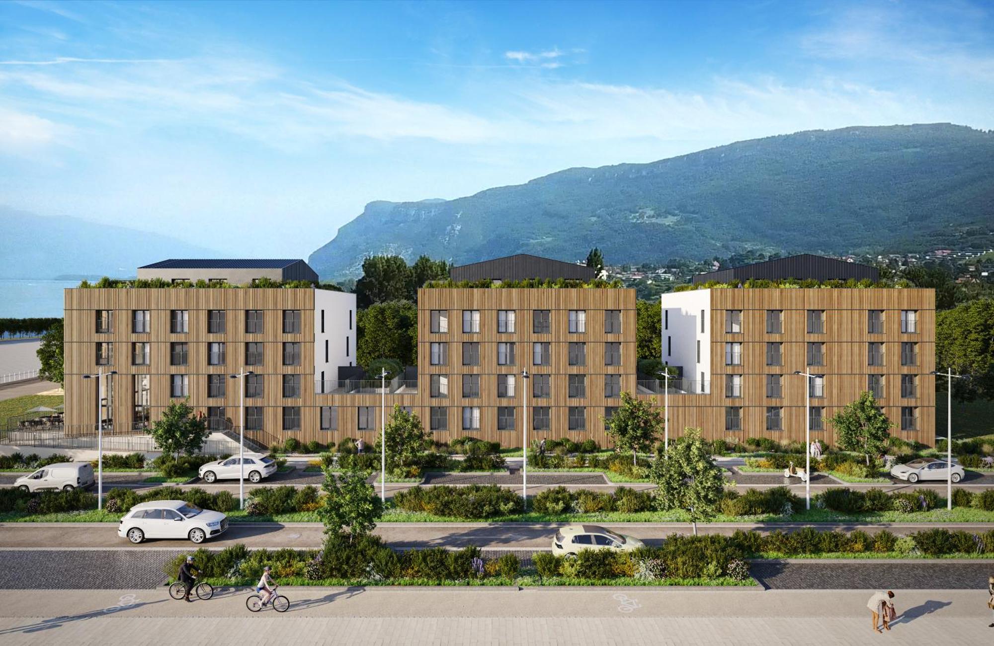 Kosy Appart'Hotels - Residence Du Lac Екс ле Бен Екстериор снимка