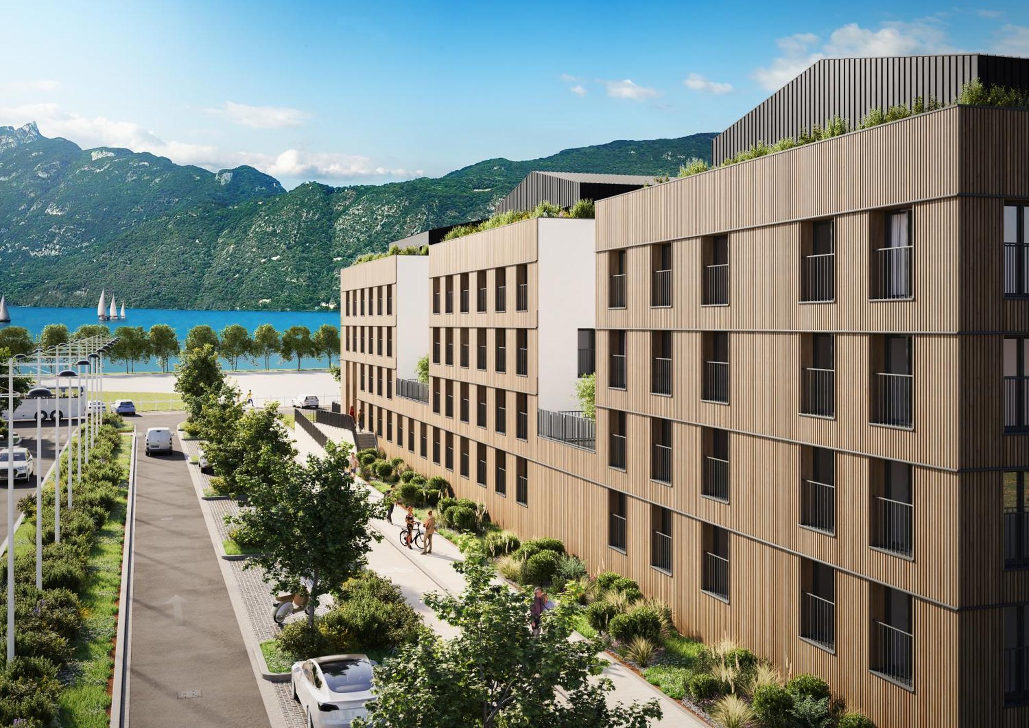 Kosy Appart'Hotels - Residence Du Lac Екс ле Бен Екстериор снимка
